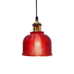 Premium Vintage Lattice Glass 1-Light Pendant