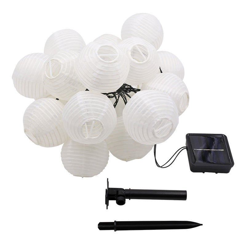 Art Deco Solar Waterproof LED String Lights - Outdoor