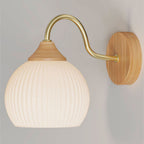 Nordic Striped Glass Wall Sconce