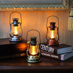 Premium Solar LED Retro Kerosene Lamp