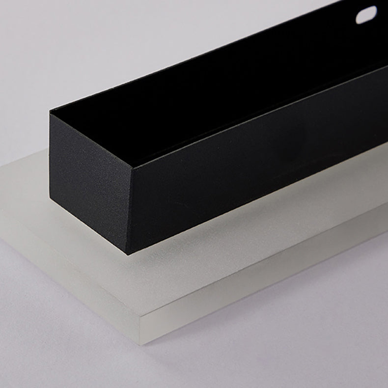 Premium Minimalist Rectangular LED Wall Sconce - Aluminum