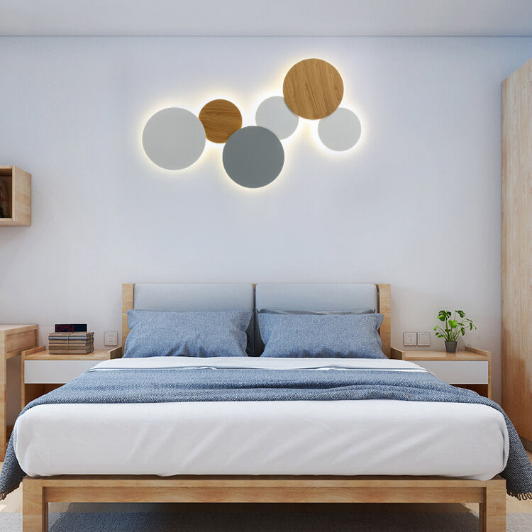 Minimalist Round Iron LED Sconce