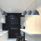 Geometric Lozenge Pendant Light