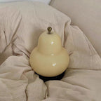 Rechargeable LED Touch Table Lamp - French Cream Pear Shape