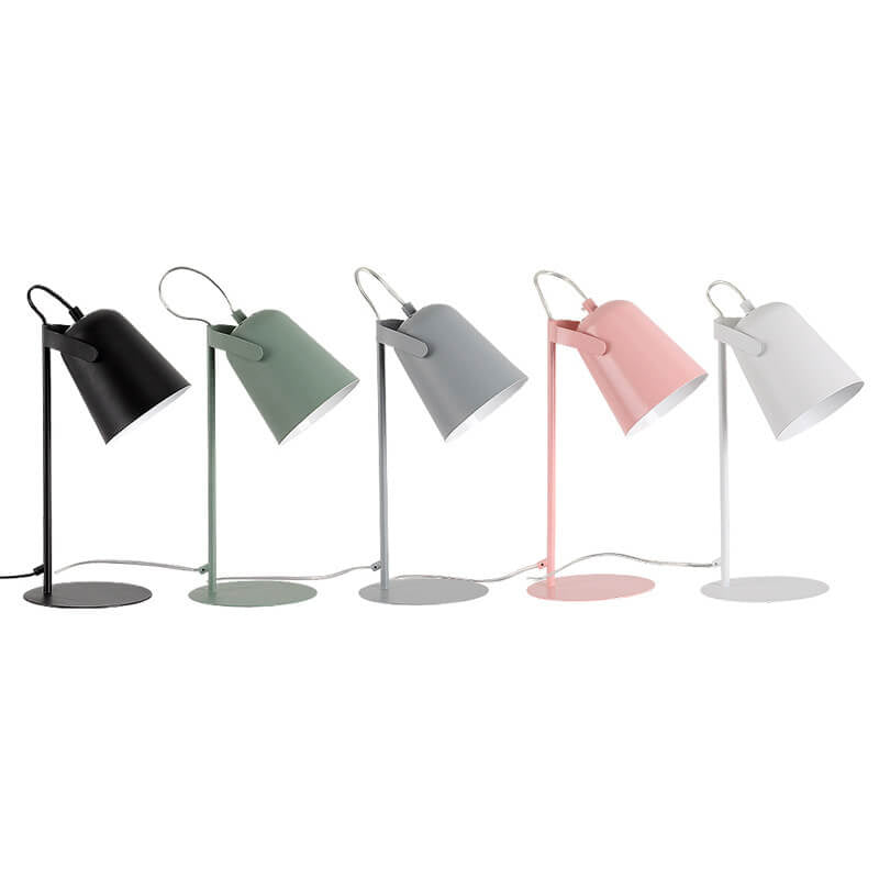 Nordic Macaroon 1-Light Column Table Lamp