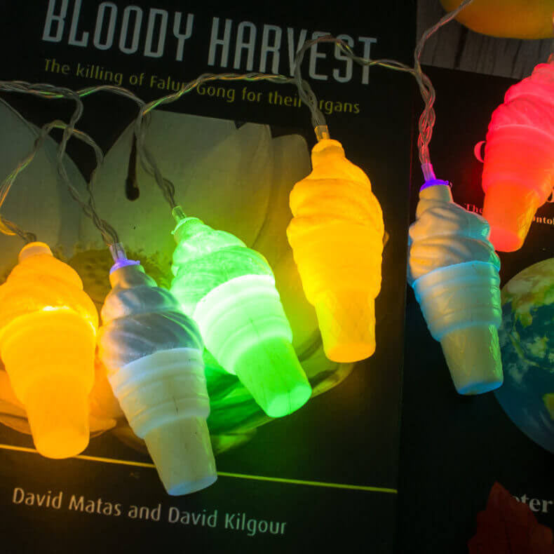 Premium Ice Cream LED String Lights