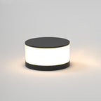 Premium Waterproof LED Solar Round Column Post Light