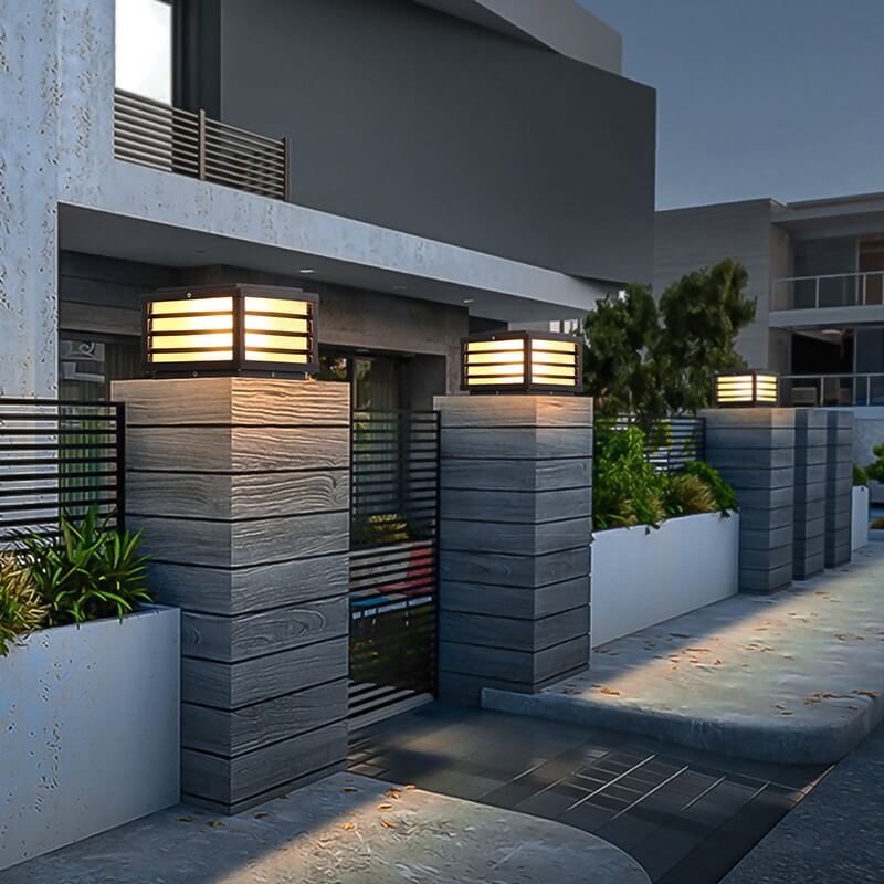 Solar LED Garden Post Light