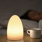 Premium Geometric Battery-Powered Night Light Table Lamp