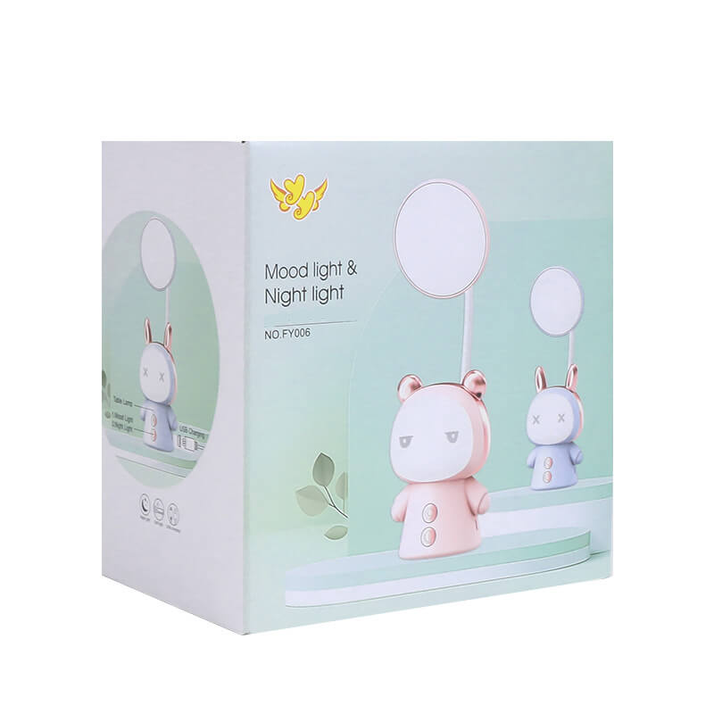Colorful Cartoon Doll LED Desk Lamp for Kids - Eye Care Design