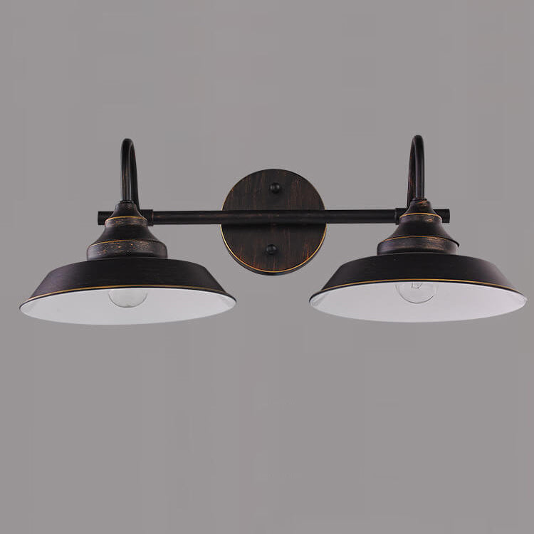 Vintage Industrial Iron Wall Sconce
