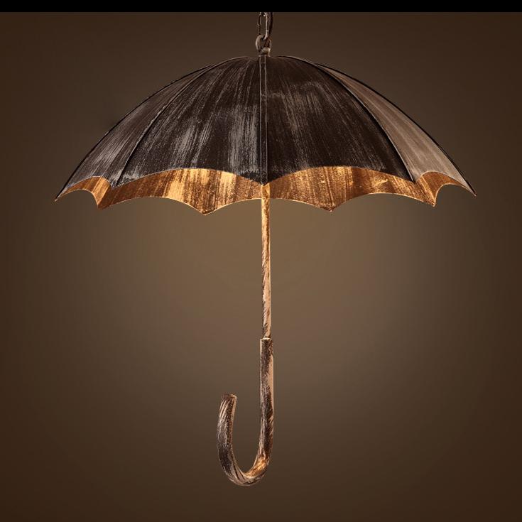 Retro Umbrella 5-Light Chandelier