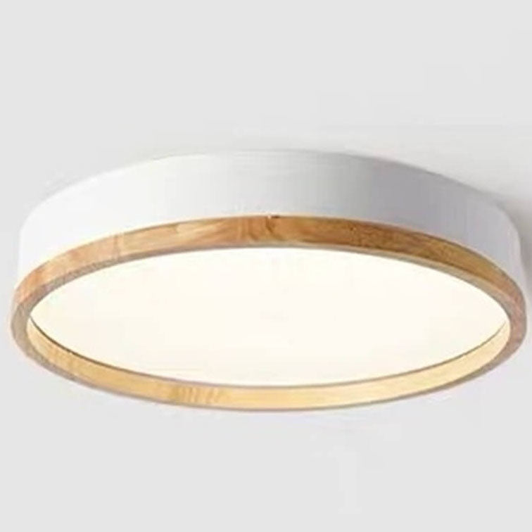 Elegant Round Acrylic LED Flush Mount Ceiling Light