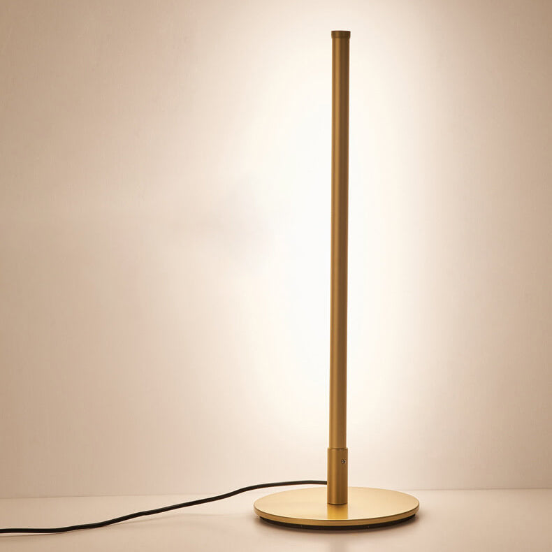 Contemporary Linear LED Table Lamp - Minimalist Design