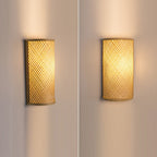 Bamboo Semicircle 2-Light Sconce