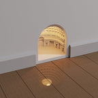 Plaster LED Recessed Wall Sconce
