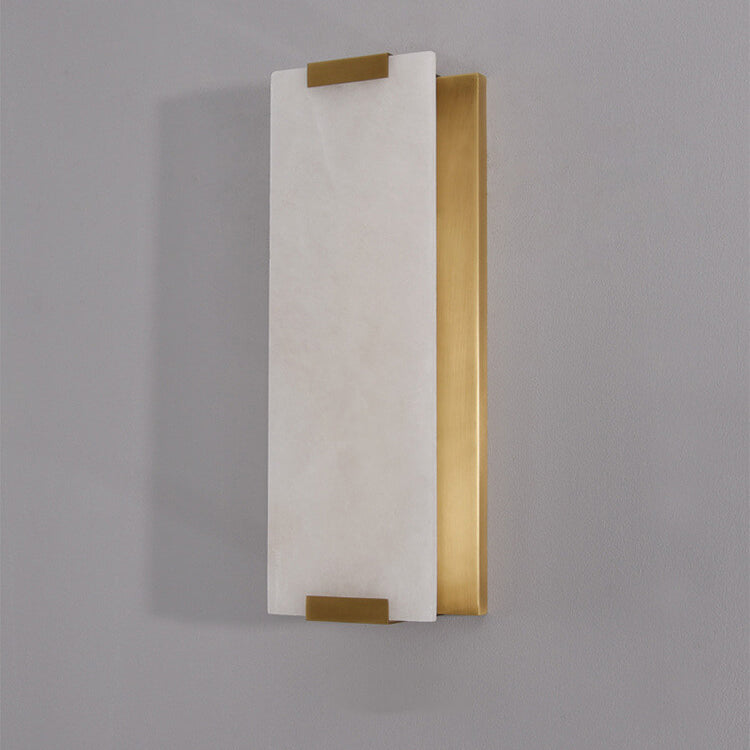 Luxury Copper Marble 3-Light Wall Sconce - Nordic Design