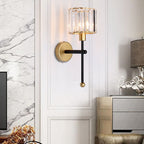 Crystal Bird Wall Sconce