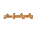 Japanese Minimalist Solid Wood Flush Mount Ceiling Light - Available in 1, 3, or 4 Lights