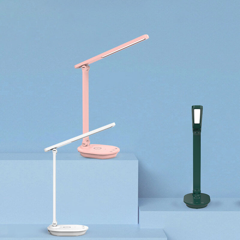Premium Wireless Rechargeable LED Desk Lamp with Double Folding Design