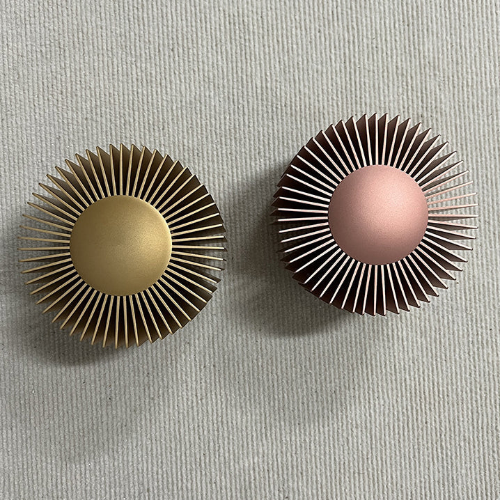 Minimalist Aluminum Round LED Wall Sconce
