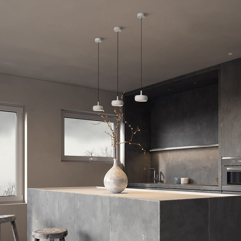 Premium Nordic Minimalist Retractable Dome LED Pendant Light