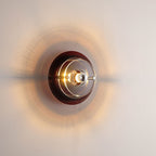 Colorful Flying Saucer Wall Sconce