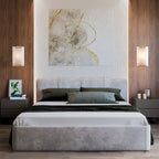 Luxury Copper Marble 3-Light Wall Sconce - Nordic Design