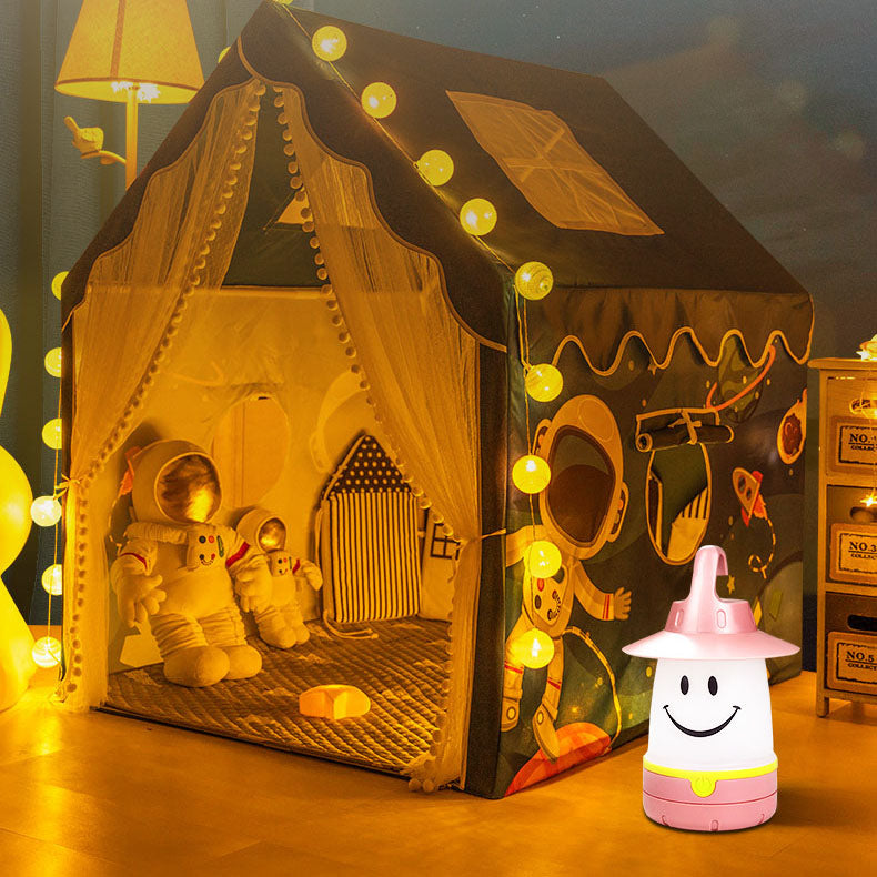 Premium LED Smiley Lantern for Outdoor Camping and Home Decor
