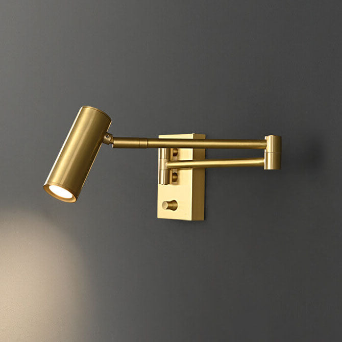 Copper Rotatable LED Wall Sconce
