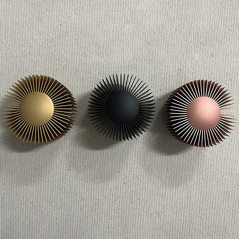 Minimalist Aluminum Round LED Wall Sconce