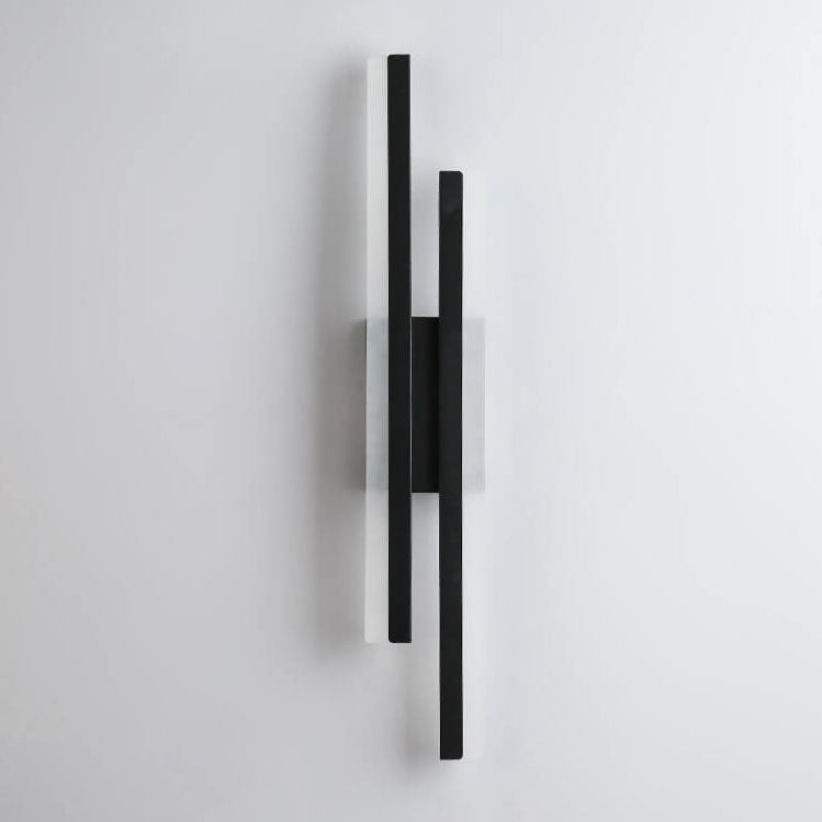 Minimalist Iron & Acrylic LED Wall Sconce