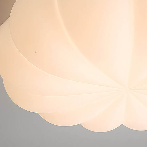 Nordic Floral LED Flush Mount Ceiling Light for Kids' Bedrooms
