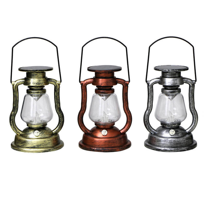 Premium Solar LED Retro Kerosene Lamp
