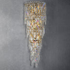 Crystal Tassel Wall Sconce
