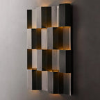 Modern Waterproof Stainless Steel Rectangular LED Wall