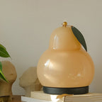 Rechargeable LED Touch Table Lamp - French Cream Pear Shape