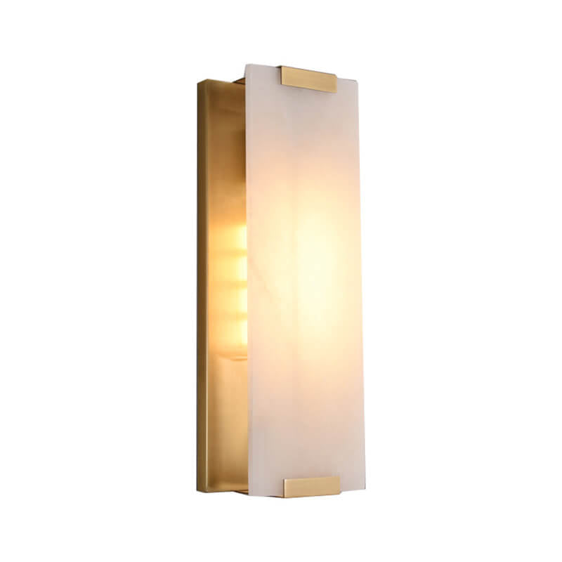 Luxury Copper Marble 3-Light Wall Sconce - Nordic Design