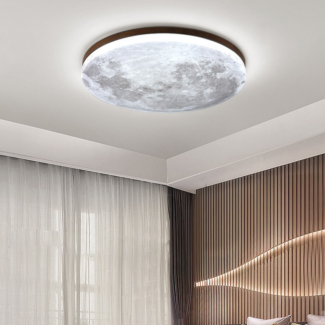 Premium Nordic Minimalist Round LED Ceiling Light
