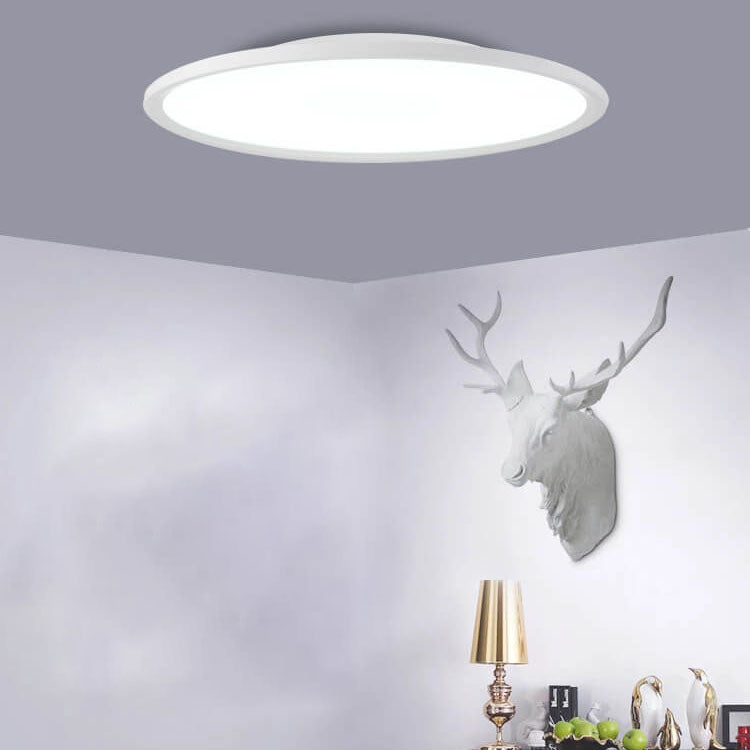 Contemporary Round Acrylic LED Flush Mount Ceiling Light