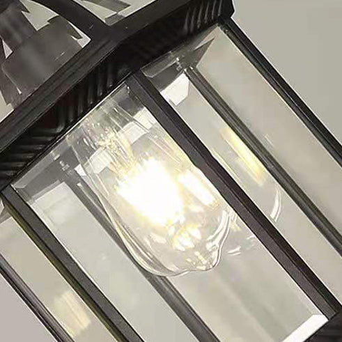 Premium Minimalist Hexagonal Aluminum and Glass Outdoor