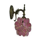 Tiffany Flower Glass Wall Sconce