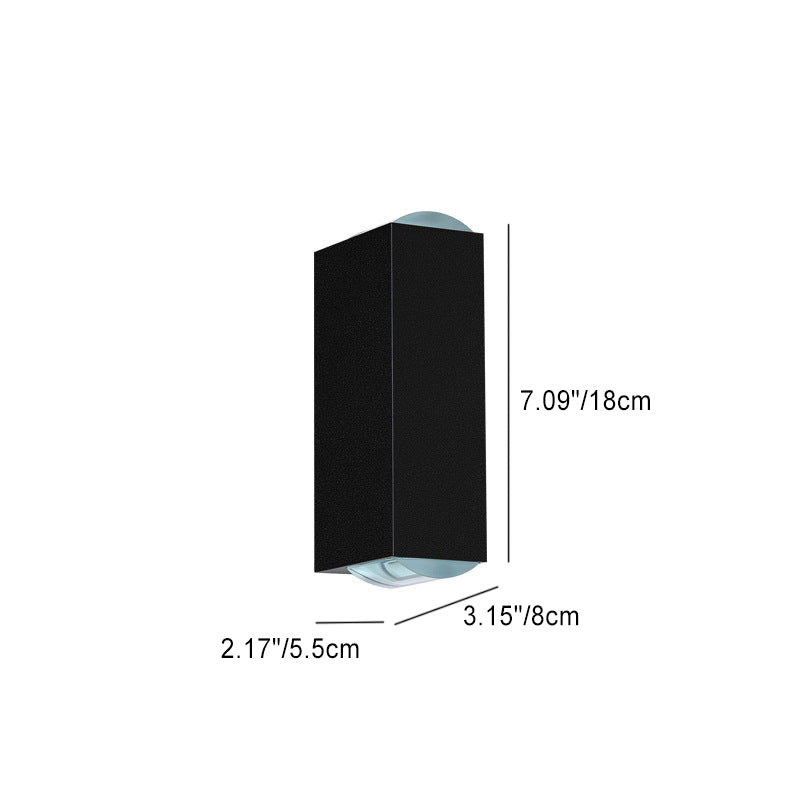 Double-Head LED Outdoor Wall Light