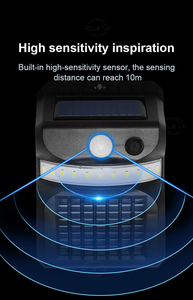 Premium Solar-Powered Mosquito Repellent Wall Sconce with Smart Sensor for Outdoor Use