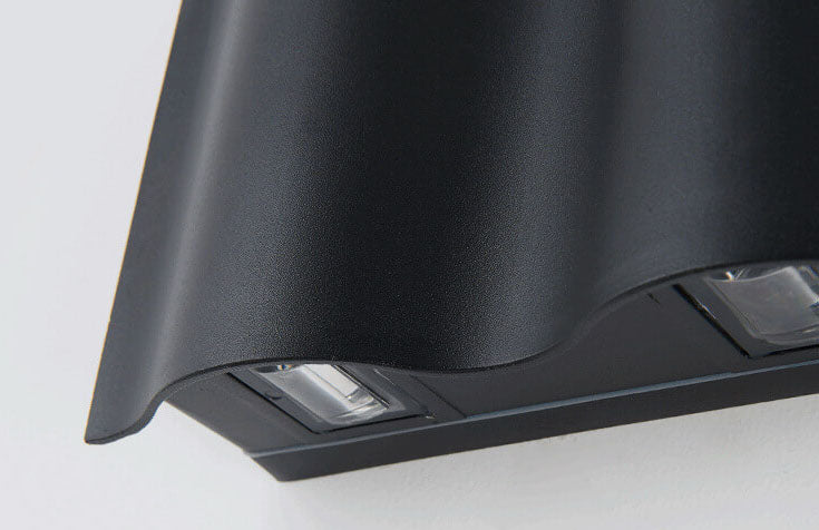 Contemporary Waterproof LED Outdoor Wall Sconce