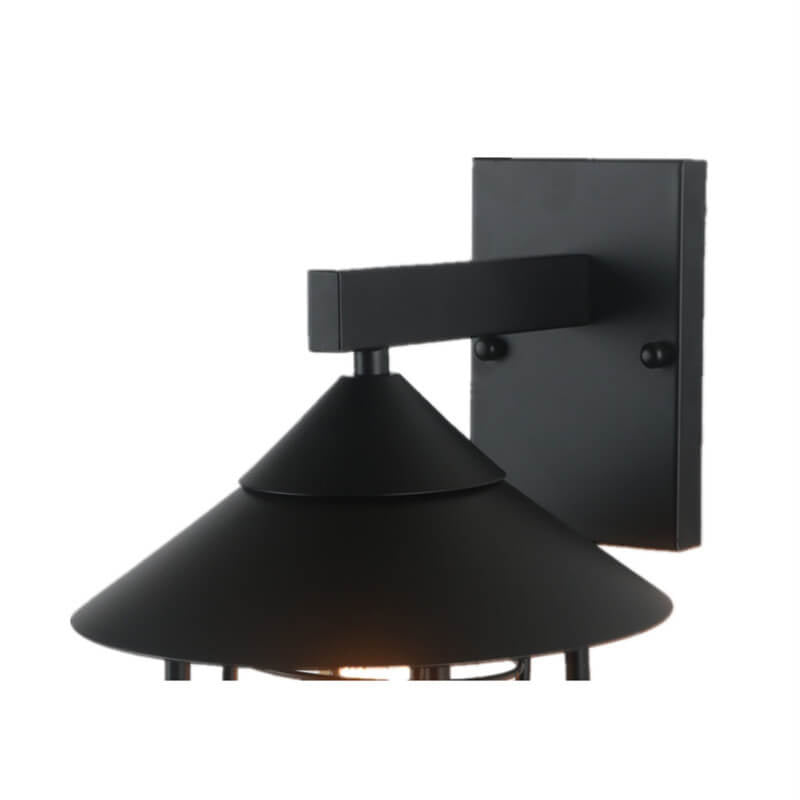 Premium Vintage Industrial Iron Wall Sconce - 1-Light