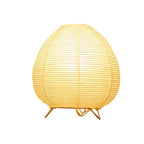 Nordic Minimalist Xuan Paper Lantern Table Lamp - 1 Light