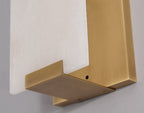Luxury Copper Marble 3-Light Wall Sconce - Nordic Design