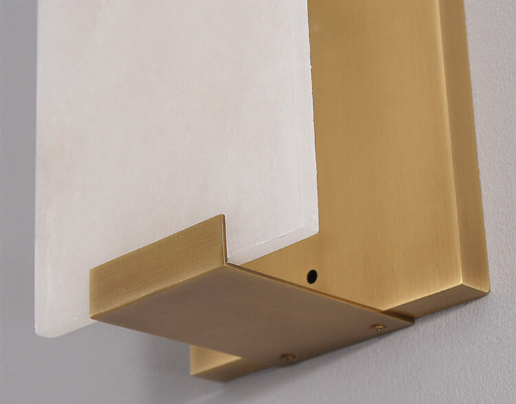 Luxury Copper Marble 3-Light Wall Sconce - Nordic Design