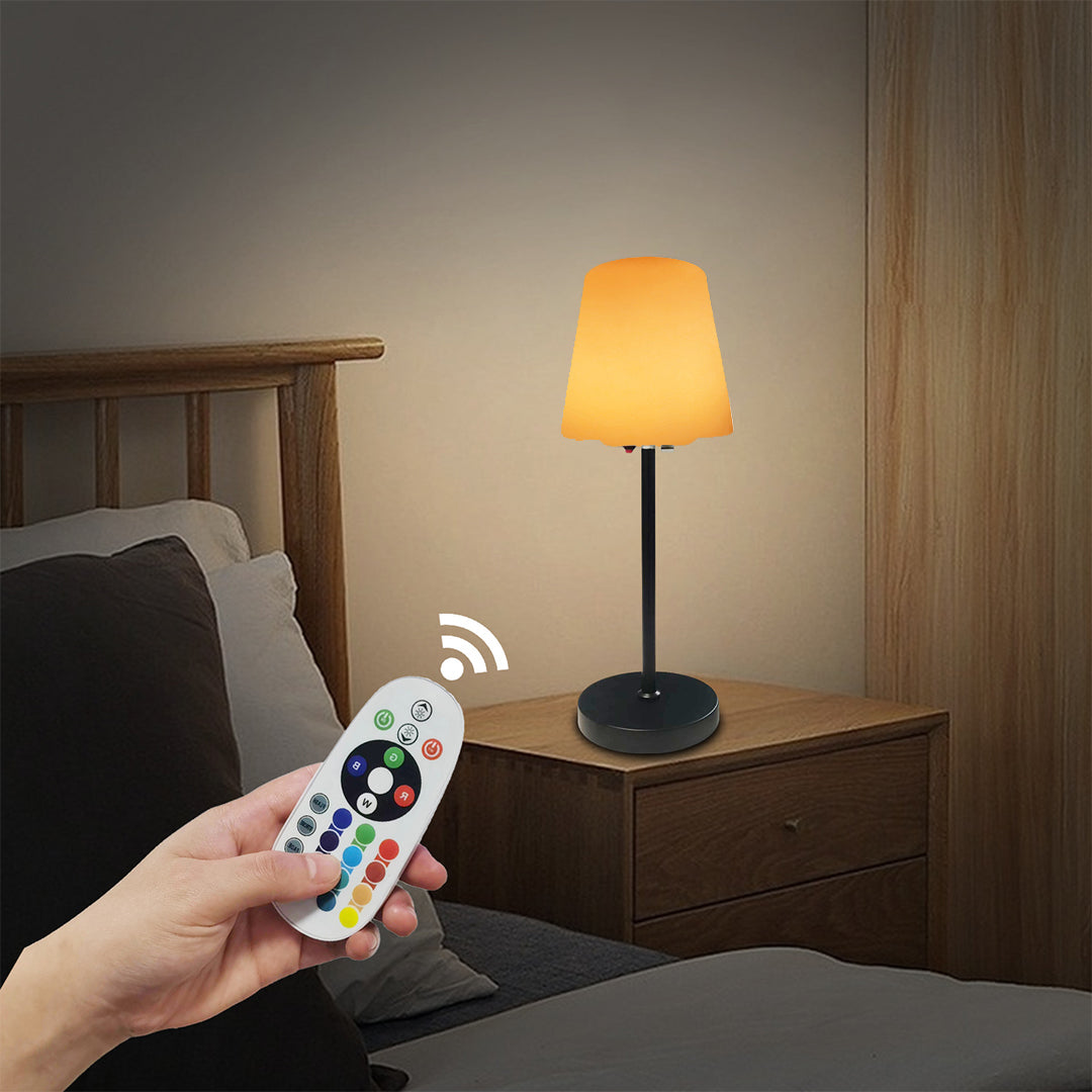 Premium Waterproof Solar Table Lamp with Remote Control